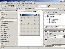 The Form Designer page